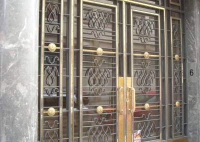 Puertas de portal de forja clasicas bilbao 