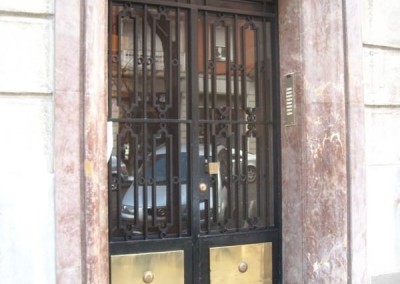 Puertas de portal de forja clasicas bilbao 