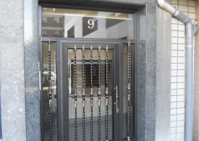 Puertas de portal de forja granada 