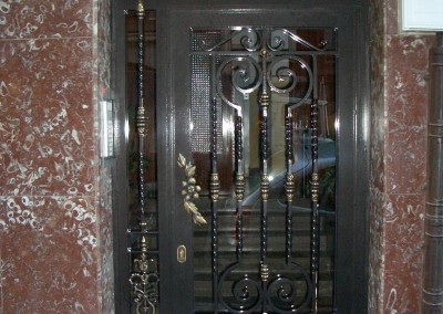 Puertas de portal de forja marbella 