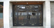 Puertas de portal de forja 